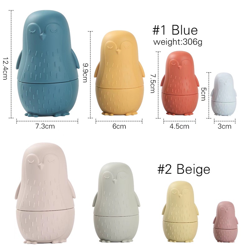 ของเล่นตุ๊กตาเพนกวิน ซิลิโคน เกรดอาหาร ปลอด BPA เสริมการเรียนรู้เด็กทารก และเด็กวัยหัดเดิน ราคา ถูกที่สุด ดีลบีเคเค แกลเลอรีภาพที่ 9