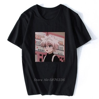 New Hunter X Hunter Graphic Tees Men Harajuku Kawaii Cartoon Killua Tshirt Funny Japanese Anime Hisoka T Shirt Tops_02