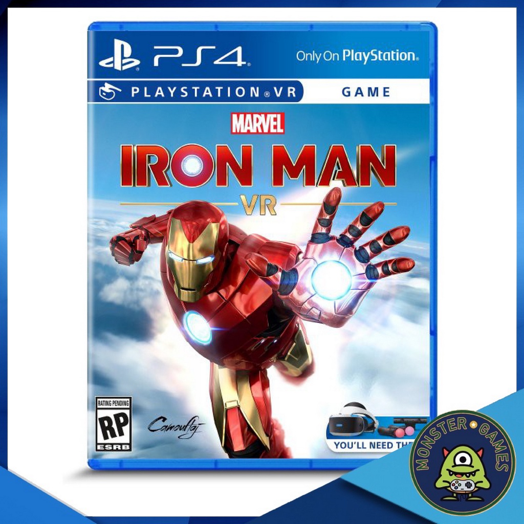 Iron Man VR Ps4 แผ่นแท้มือ1!!!!! (Ps4 games)(Ps4 game)(เกมส์ Ps.4)(แผ่นเกมส์Ps4)(Iron Man VR Ps4)
