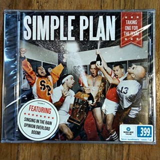 CD ซีดีเพลงสากล Simple Plan - Taking 0ne for the team ( New  CD  ) Thailand