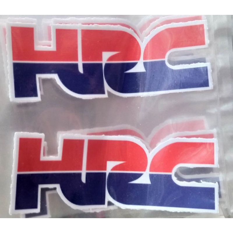sticker HRC honda print