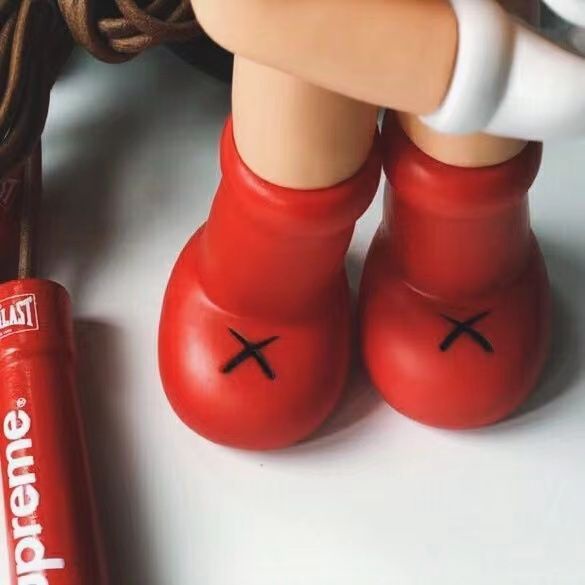 KAWS Sesame Street XX Eye Peter Pan Astro Boy Street Wear อินเทรนด์เล่นขนาดใหญ่ Lucky เครื่องประดับตกแต่ง - รูปที่ 5