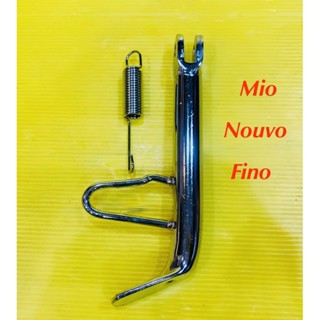 ขาตั้งเดี่ยว Mio/Nouvo/Fino ชุบ ล้อ14” หนาพิเศษ : CCP