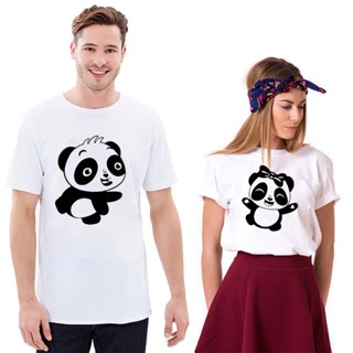 Couple Tshirt Panda Cute Valentines Day Couples Matching Shirt_05