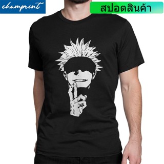 เสื้อยืด ผ้าฝ้าย พิมพ์ลายอนิเมะ Gojo Sensei Jujutsu Kaisen เหมาะกับของขวัญ สําหรับผู้ชาย_02