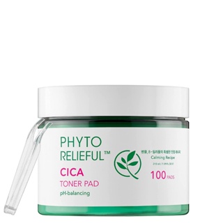 Thank YOU FARMER แผ่นโทนเนอร์ Phyto Relieful CICA (100 แผ่น)