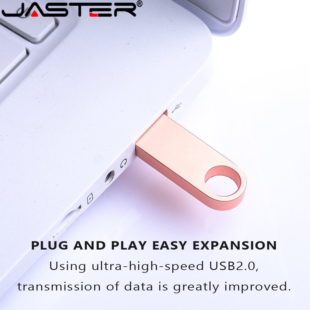 Jaster แฟลชไดรฟ์ USB 2.0 64GB 32GB 16GB 8GB กันน้ํา 4GB - รูปที่ 6
