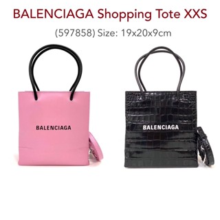 BALENCIAGA Shopping Tote XXS ของแท้ 100% [ส่งฟรี]