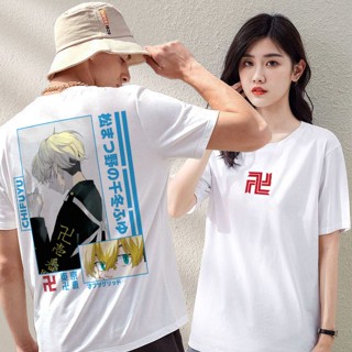 Fashion Tokyo Revengers Anime Graphic Print Tee Unisex oversize white t shirt street wear_07