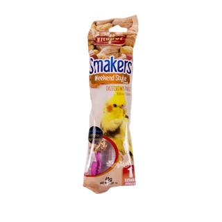 [45 g.] ขนมนก Vitapol Smakers ขนมนกแบบแท่ง อาหารนก มี 2 สูตร รสผลไม้ รสถั่ว ขนมสำหรับ นก นกแก้ว นกหงส์หยก นกเลิฟเบิร์ด