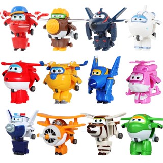 ของแท้ ของเล่นฟิกเกอร์ หุ่นยนต์การ์ตูน Super Wings ILLA