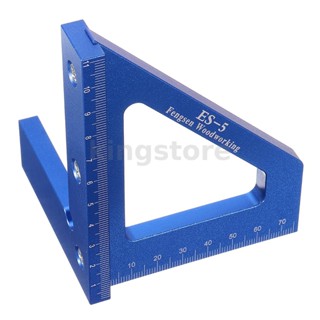 Es-5 ไม้บรรทัดอะลูมิเนียมอัลลอย อเนกประสงค์ สําหรับงานไม้ 3D