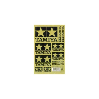 [สติกเกอร์] TAMIYA 67260 Logo Stickers (Gold, 180x115mm) สติกเกอร์ทามิย่าแท้ goods