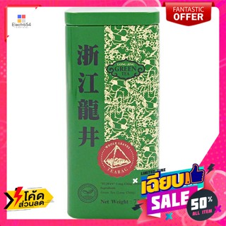 เครื่องดื่ม ฟูเจี้ยน หลงจิ่ง ชาเขียว 100 ก. Fujian Longjing Green Tea 100 g.ชา