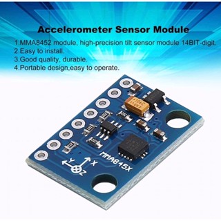 MMA8452 Accelerometer Sensor Module Shield For Arduino Precision Tilt 14BIT Digital Three Axis Accelerator Module