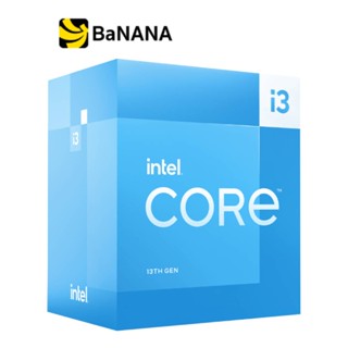 ซีพียู Intel CPU Core i3-13100 3.4 GHz 4C/8T LGA-1700 by Banana IT