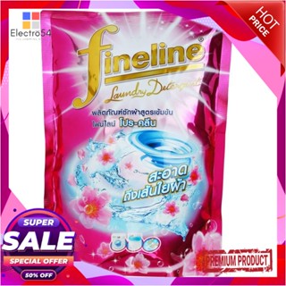 LIQUID รีฟิลน้ำยาซักผ้า FINELINE 1,400ml PRO CLEAN PINKLIQUID DETERGENT FINELINE 1,400ml