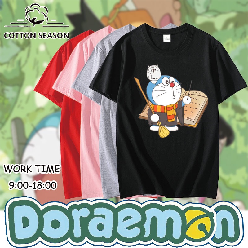 เสื้อยืด Doraemon Gouda Takeshi เสื้อตราหานคู่ น่ารัก รับประกันถูกและดี เสื้อแฟชั่นผญ2022 อื่นๆ คอกลม