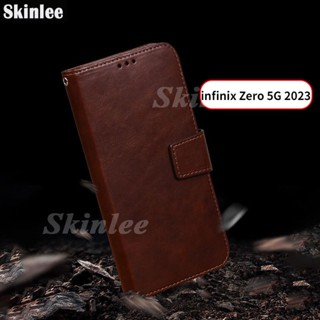 เคสโทรศัพท์มือถือหนัง ฝาพับ พร้อมช่องใส่บัตร สําหรับ infinix Zero 20 Ultar 5G 2023 Zero 5G 2023 20 Ultra