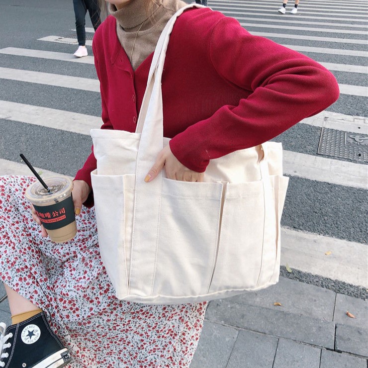 กระเป๋าผ้า BW TOTE พร้อมส่ง (MN153)