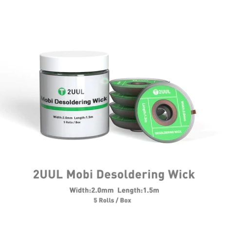 Solder Wick 2UUL DW01 Wick 2015 5 ม้วน/กล่อง