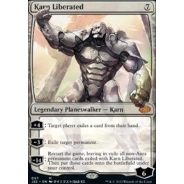 Karn Liberated การ์ด Magic The Gathering ของแท้จากชุด Jumpstart 2022