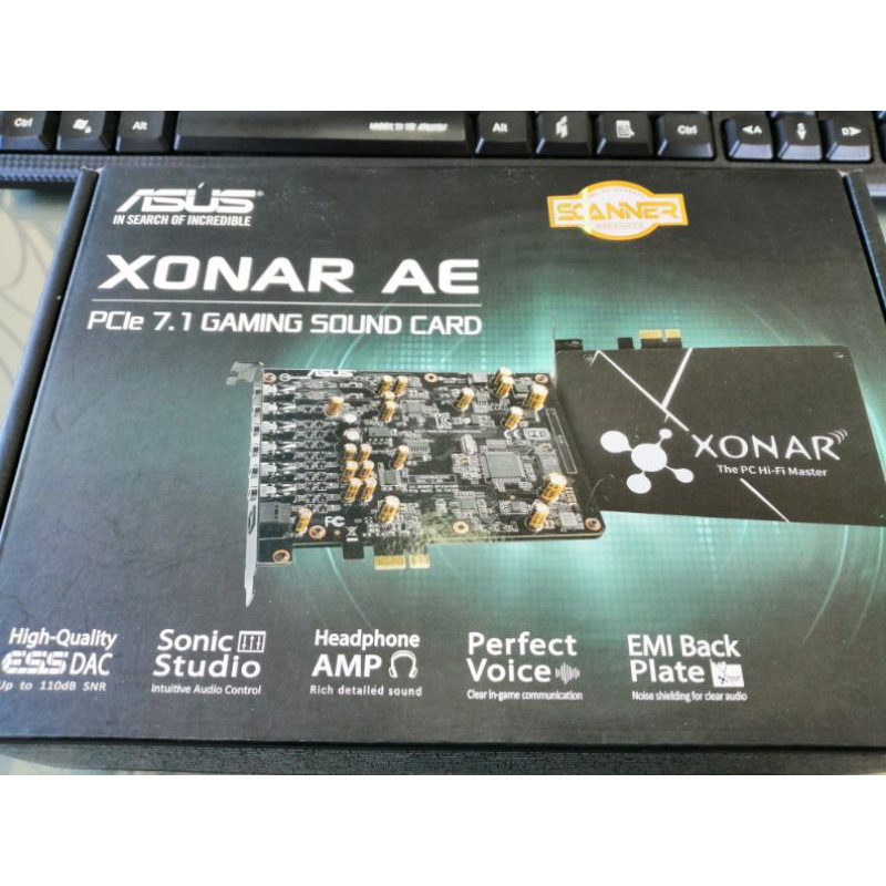 ASUS XONAR AE 7.1 GAMING SOUND CARD