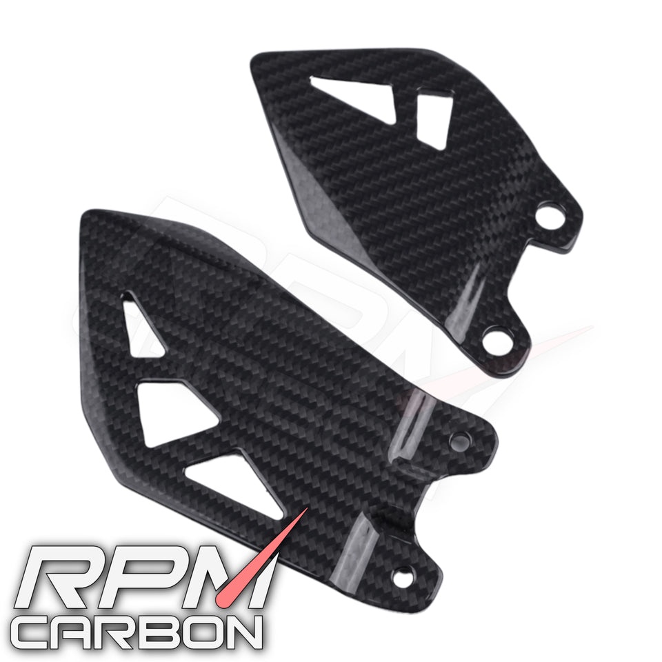 ที่พักเท้า คาร์บอน Kawasaki ZX-10R ZX10 ZX10R Carbon Fiber Heel Guards