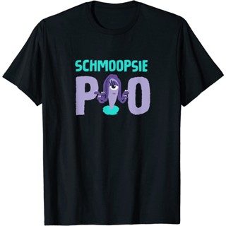 Fashion Printed Cotton T-Shirt Adult Clothes With Monster Pattern Inc. Short Sleeve Celia Schmoopsie-Poo For