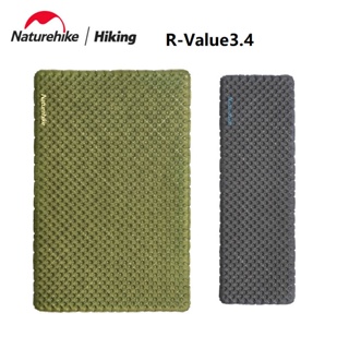 R 3.5 Naturehike NH แผ่นรองนอน แบบเป่าลม กันชื้น น้ําหนักเบา สําหรับตั้งแคมป์กลางแจ้ง R3.5