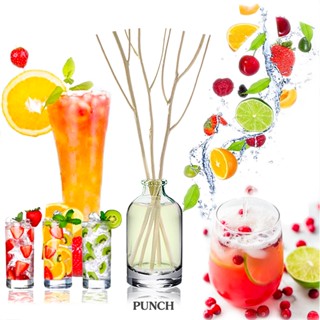 ก้านไม้หอมปรับอากาศขนาดมินิ 15ml PUNCH น้ำผลไม้พั๊นซ์