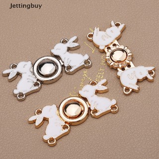 [Jettingbuy] กระดุมโลหะ ปรับได้ สําหรับเสื้อคาร์ดิแกน และกระโปรง 1 คู่