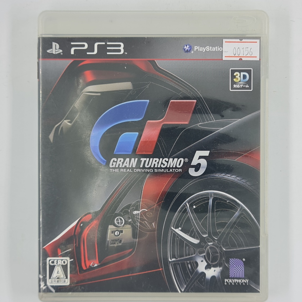 [00156] Gran Turismo 5 (JP)(PS3)(USED) แผ่นเกมแท้ มือสอง !!