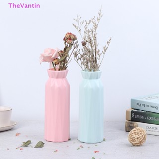 Thevantin แจกันดอกไม้ พลาสติก สร้างสรรค์ นอร์ดิก ตกแต่งบ้าน แจกันเซรามิค ของดี