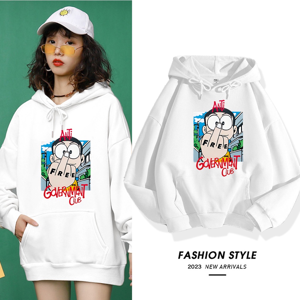L344 เสื้อฮู้ดลายแฟชั่นสวยน่ารัก.เสื้อแขนยาว.มี7สีหลายไซส์(S-3XL)