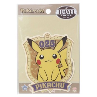 Pokemon Travel Sticker Pikachu A