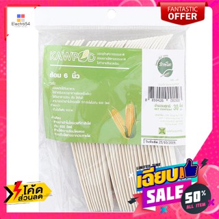 ส้อมข้าวโพด ขนาด 6 นิ้ว แพ็ค 30 Corn Fork Size 6 inches Pack 30จาน ชาม และเครื่องใช้บนโต๊ะอาหาร