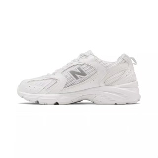 ของแท้100% New Balance 530 White sports shoes maleรองเท้าวิ่ง