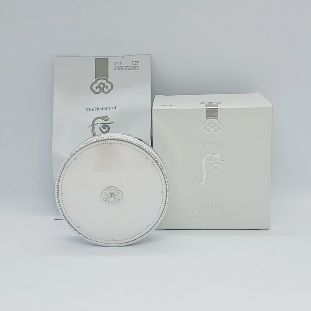 [The History of Whoo] Radiant White Moisture Cushion รองพื้น SPF 50+/PA+++#ส่งตรงจากเกาหลี