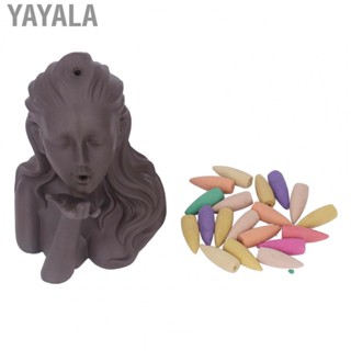 Yayala Backflow Incense Holder Modern Human Body Shape For Office