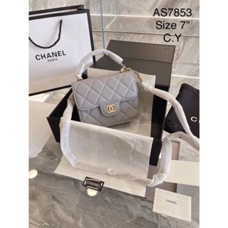 กระเป๋า chanel งานสวยพร้อมส่ง Size 7”พร้อมกล่อง