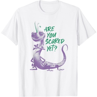 Disney Adult T-Shirt PIXAR Monsters, Inc. Randall Are You Scared Yet T-Shirt - Mens T-Shirtsเสื้อยืด