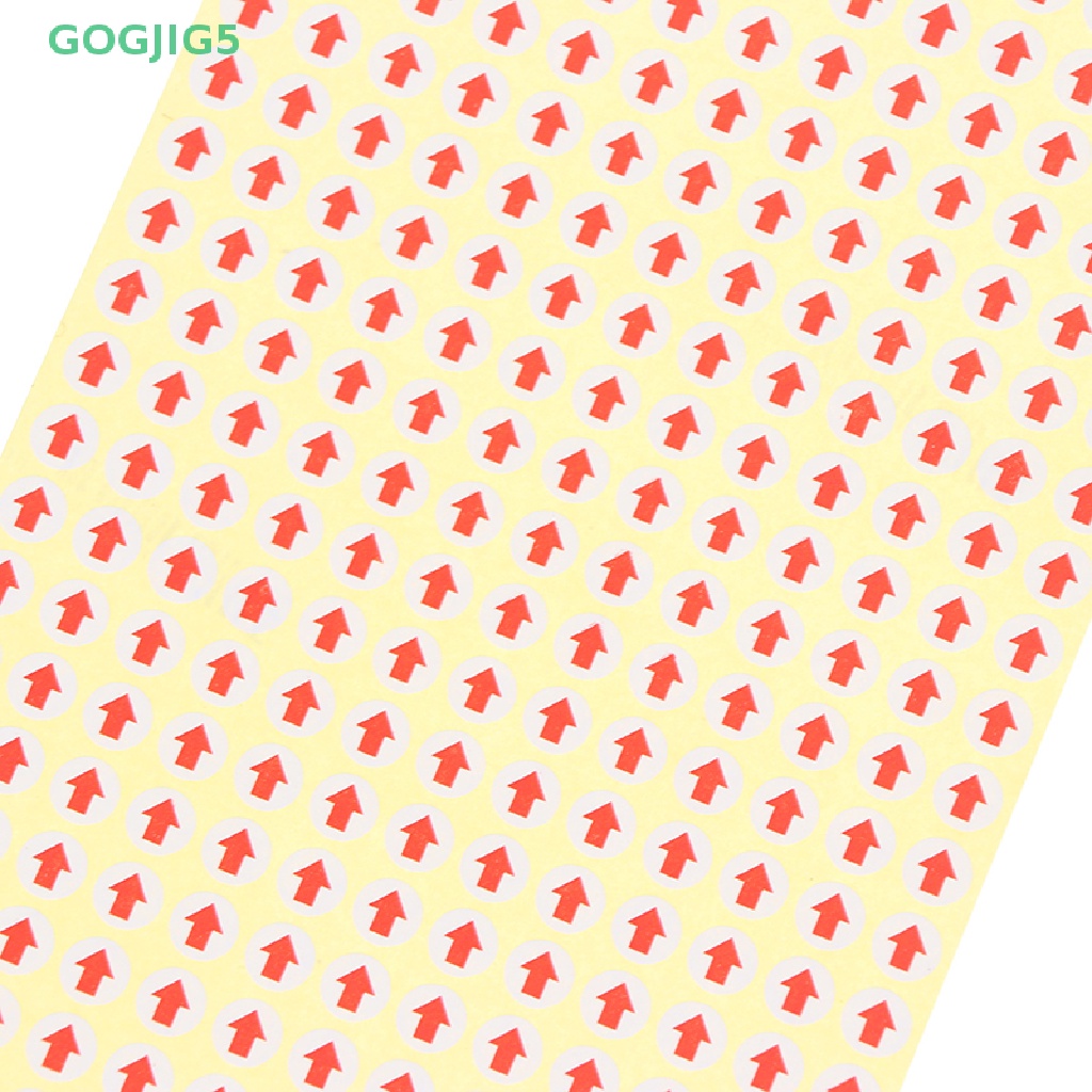 [GOGJIG5] สติกเกอร์เทปฉลาก ลายจุด ลูกศร ทรงกลม ขนาดเล็ก ลอกออกได้ สําหรับติดตกแต่ง 15 แผ่น UOO