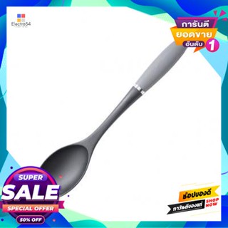 Nylon ทัพพีไนลอนtpr Kassa Home รุ่น T190612-001 สีเทา - ดำladle Nylon Tpr  Home T190612-001 Gray - Black