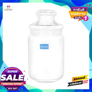 With โหลฝาแก้ว ป็อปจาร์ Oceanglass รุ่น 5B02517G0000B ขนาด 500 มล. สีใสjar With Glass Lid, Pop Jar, Oceanglass Model 5B0