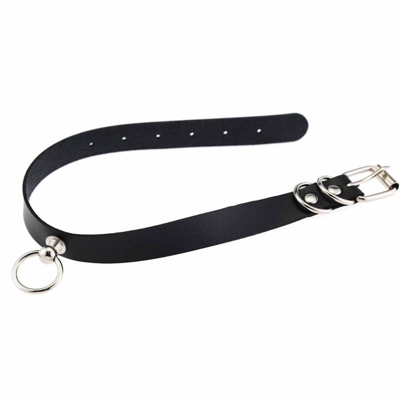 Bjkangzheng เครื่องประดับ สร้อยคอโชคเกอร์ โชคเกอร์ หนัง Pu ลายอะนิเมะ Killer Reze Chocker Punk ของขวัญแต่งงาน สําหรับผู้ชาย