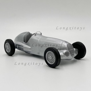 1:36 Diecast รถเบนซ์ 1937 W125 สไตล์วินเทจ ของเล่นสําหรับเด็ก