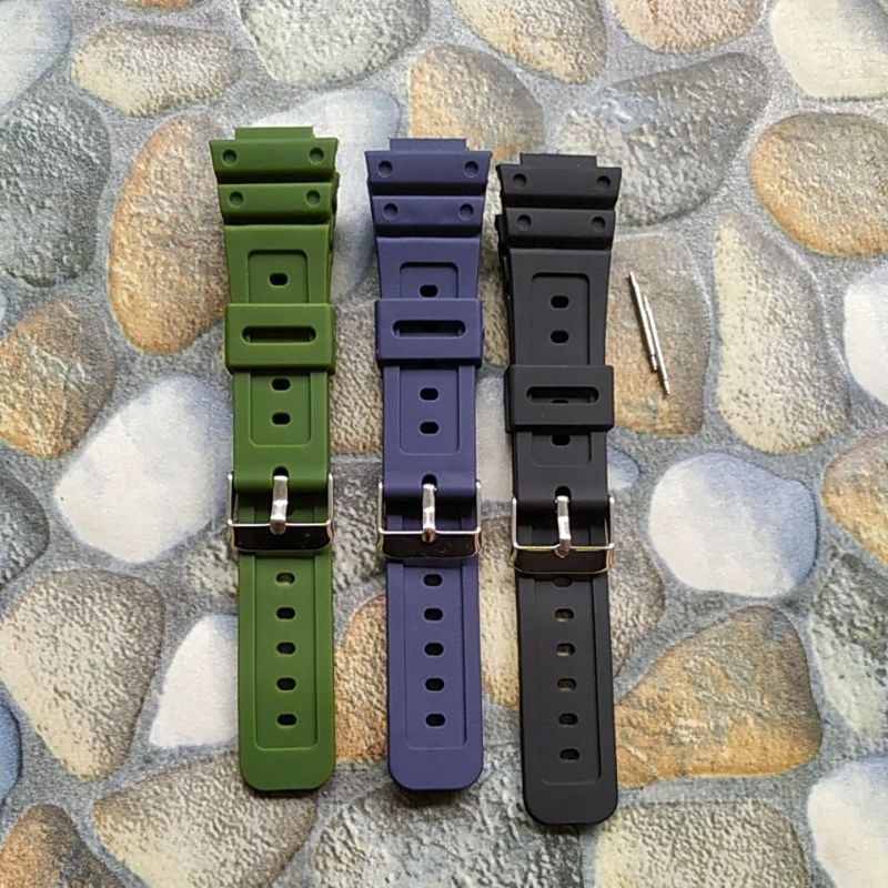 CASIO MRW-200 MRW-200H MRW200H MRW 200 H WATCH STRAP ฟรี 2 ปากกา MWR200H สายนาฬิกา