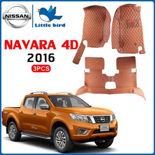 LittleBird นิสสัน นาวาร่า 4ประตู พรมปูพื้นรถยนต์ Nissan Navara 4Dr 2016 2Dr  พรมปูพื้นเข้ารูปรถยนต์ พรมรถยนต์