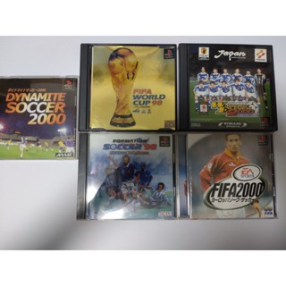 USED PS1 Winning Eleven 98,2000,FIFA2000,FormationSoccer98 5games japan